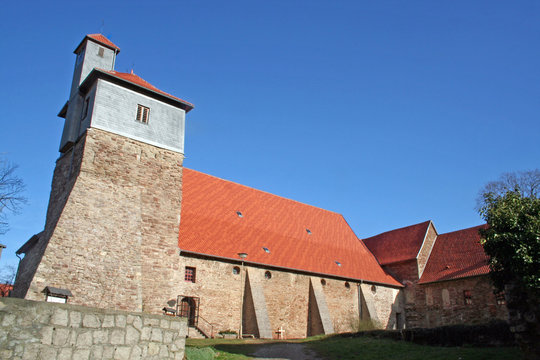 Ber&uuml;hmte Klosterkirche Ilsenburg im Harz (Heinrich Heine)