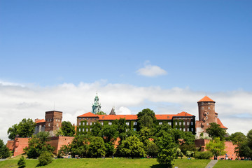 The Wawel Royal Castle in Cracow