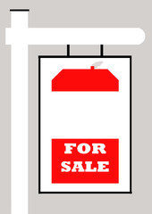 For sale sign