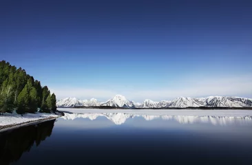 Foto auf Acrylglas Naturpark Mountain lake