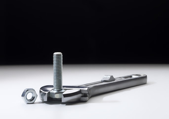 Dreher schraube mutter