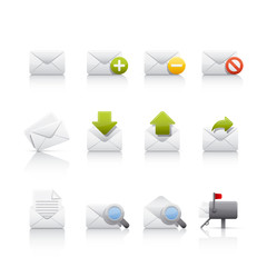 Icon Set - Comunications and Mail
