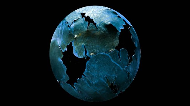 kaputter Planet