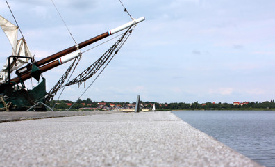 Fototapeta premium Hafenkante