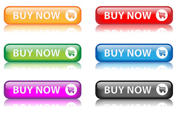 "Buy Now" buttons with shopping cart symbol (x6)