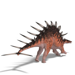 giant kentrosaurus dinosaur