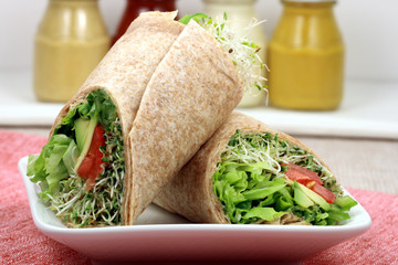 organic sandwich wraps