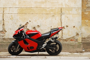 Naklejka premium motorcycle