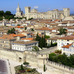 Avignon vue du ciel