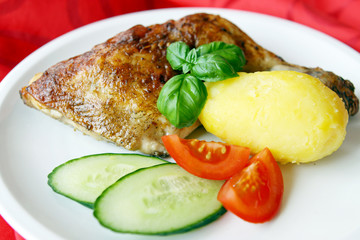 Hähnchenschenkel