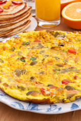 omelette breakfast