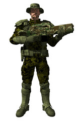 Futuristic Soldier