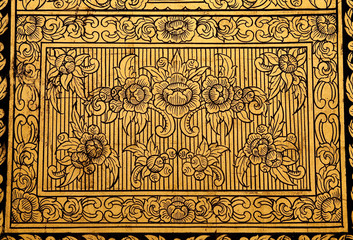 Traditional Thai style  painting.