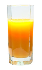 Orange juice isolated