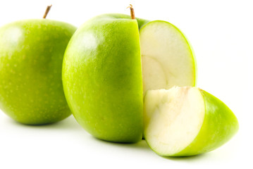 green apples