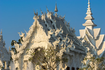 White Temple, Chiang Rai, Thailandia.