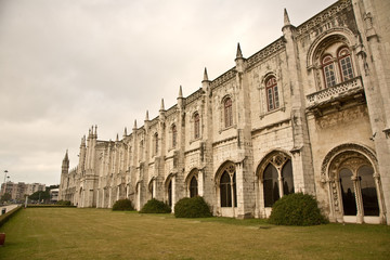Fototapeta na wymiar Klasztor Hieronimitów w Lissabon