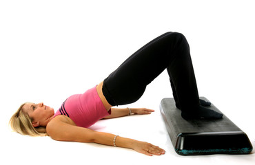 Fototapeta premium exercice des fessiers