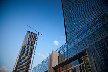 Obraz premium night view of shanghai