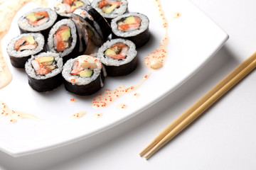 traditional japanese sushi