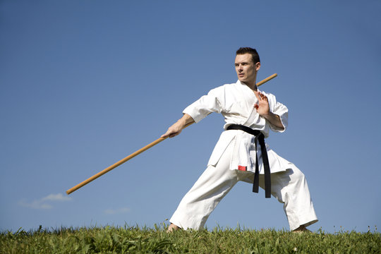 world champion of Karate - kata - training