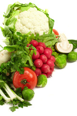 Fresh vegetables