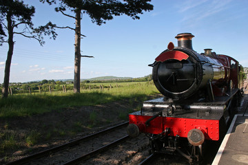 Fototapeta premium steam engine