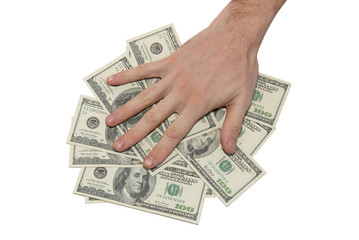 Dollar money concept