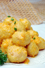 china delicious food--fried meat ball
