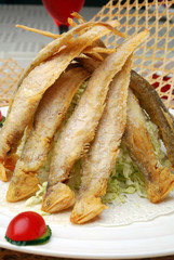 china delicious food--fried fish