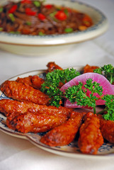 china delicious food--fried chicken wings