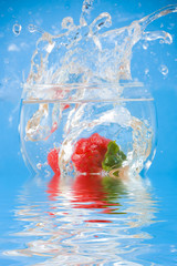 Strawberry splash