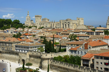 Avignon vue du ciel