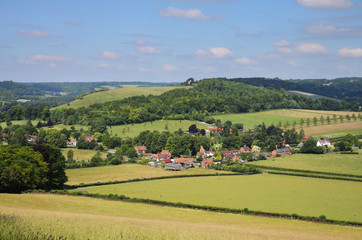 Fototapeta na wymiar An English Rural Landscape