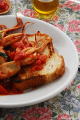 Moscardini in umido - Secondi di pesce del Veneto