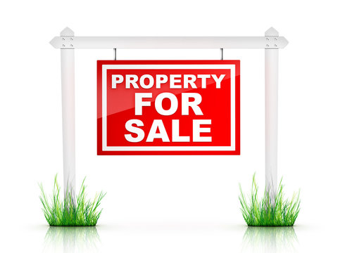 Real Estate Sign - Property For Sale