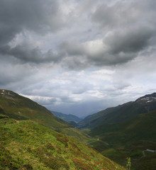 Stormy Sky in Alps