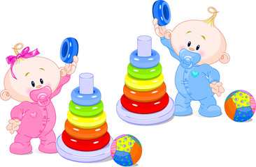 Obraz premium Developing game