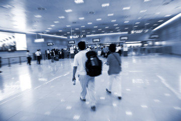 interior of the airport