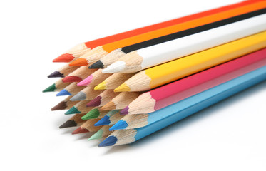 Coloured pencils