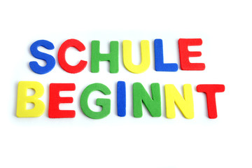 Schule beginnt