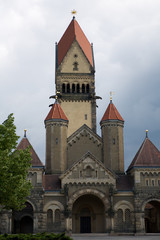 Obraz premium Krematorium Südfriedhof Leipzig