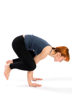 Woman doing Yoga Exercise