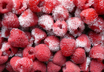 frozen raspberries