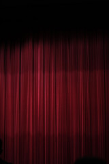 Curtain of teather