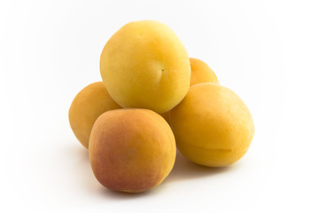 Aprikosen fünf Pyramide