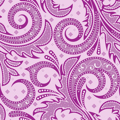 Seamless from lilac plant