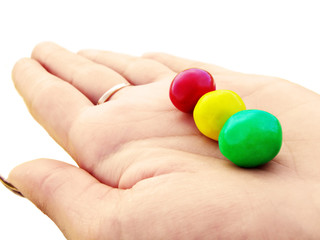 varicoloured sweetmeats