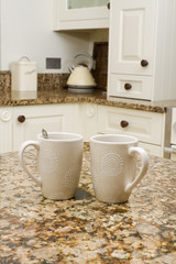 Coffee in modern kitchen