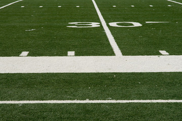 Terrain de football américain (détail)